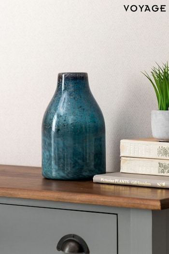 Voyage Maison Sapphire Thalassa Hand-Blown Glass Vase (K81389) | £30