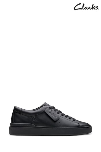 Clarks Black Craft Swift Shoes (K81420) | £90