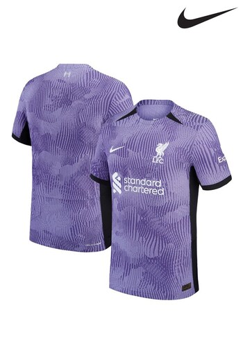 Nike Purple Liverpool 3rd Dri-Fit Adv Match Shirt 2023-24 (K81632) | £125