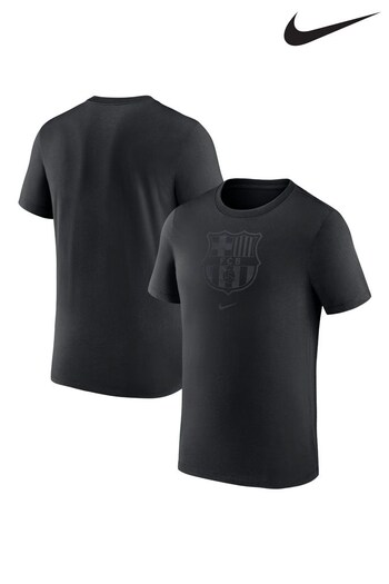 Nike Black Chrome Barcelona Crest T-Shirt (K81676) | £28