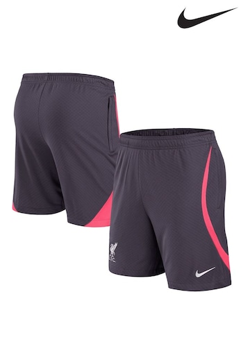 Nike Grey Liverpool Strike Shorts (K81680) | £38