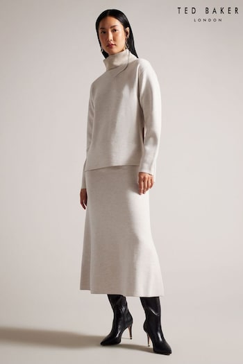 Ted Baker Easy Fit Lydlee Knitted Midi Skirt (K81694) | £110