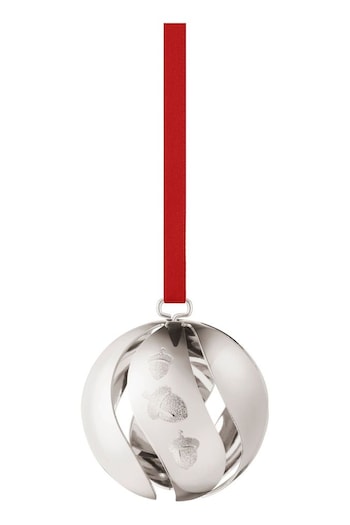 Georg Jensen Silver Christmas Ball Palladium Plated (K81803) | £29