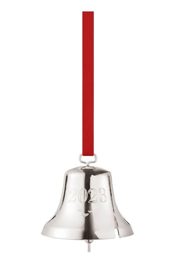 Georg Jensen Silver Christmas Bell Palladium Plated (K81813) | £29