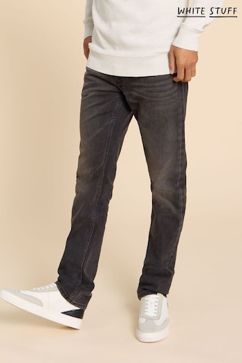 White Stuff Black/White Eastwood Straight Jeans (K81909) | £55