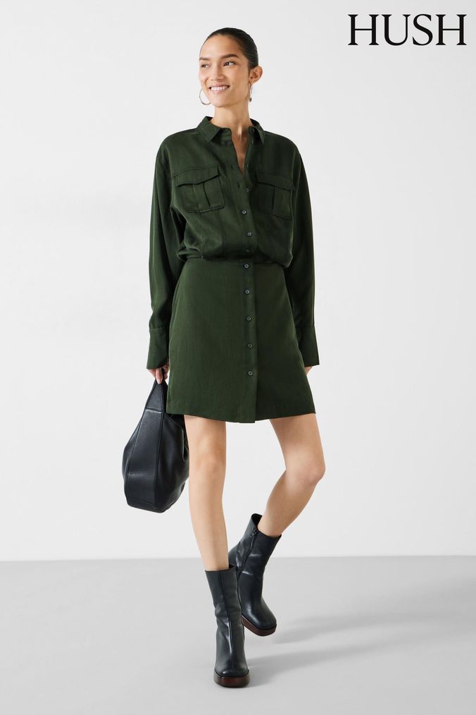 Buy Women s Green Utility Dresses Online Next UK