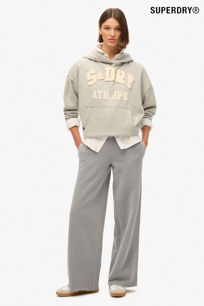 Superdry wide leg joggers new arrivals