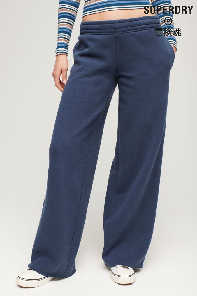 Women s Blue Joggers Plain Printed Joggers Next Official Site