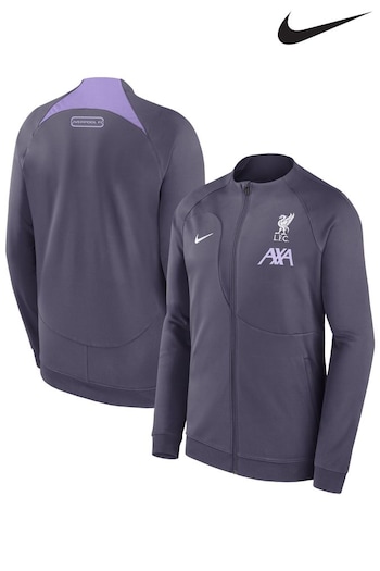 Nike Grey Liverpool Academy Pro Anthem Jacket (K82363) | £70