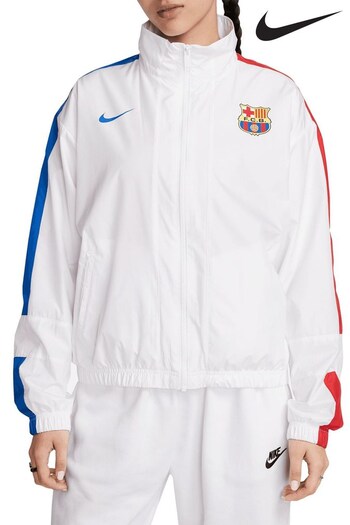 Nike specialized White Barcelona Essential Jacket (K82369) | £110