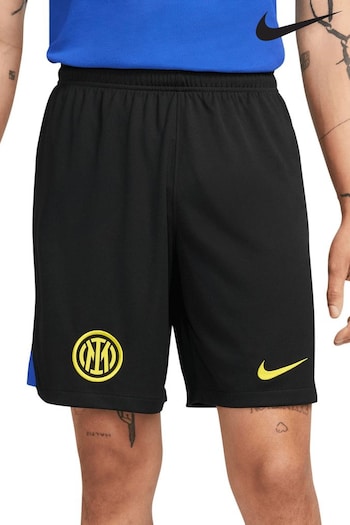 Nike Black Inter Milan Home Stadium Shorts 2023-24 (K82377) | £40
