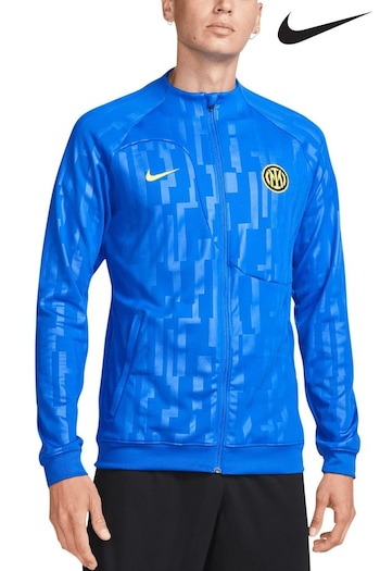 Nike Blue Inter Milan Academy Pro Anthem Jacket (K82384) | £83