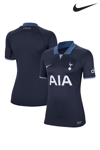 Nike Blue Tottenham Hotspur Away Stadium Shirt 2023-24 Crews (K82401) | £80
