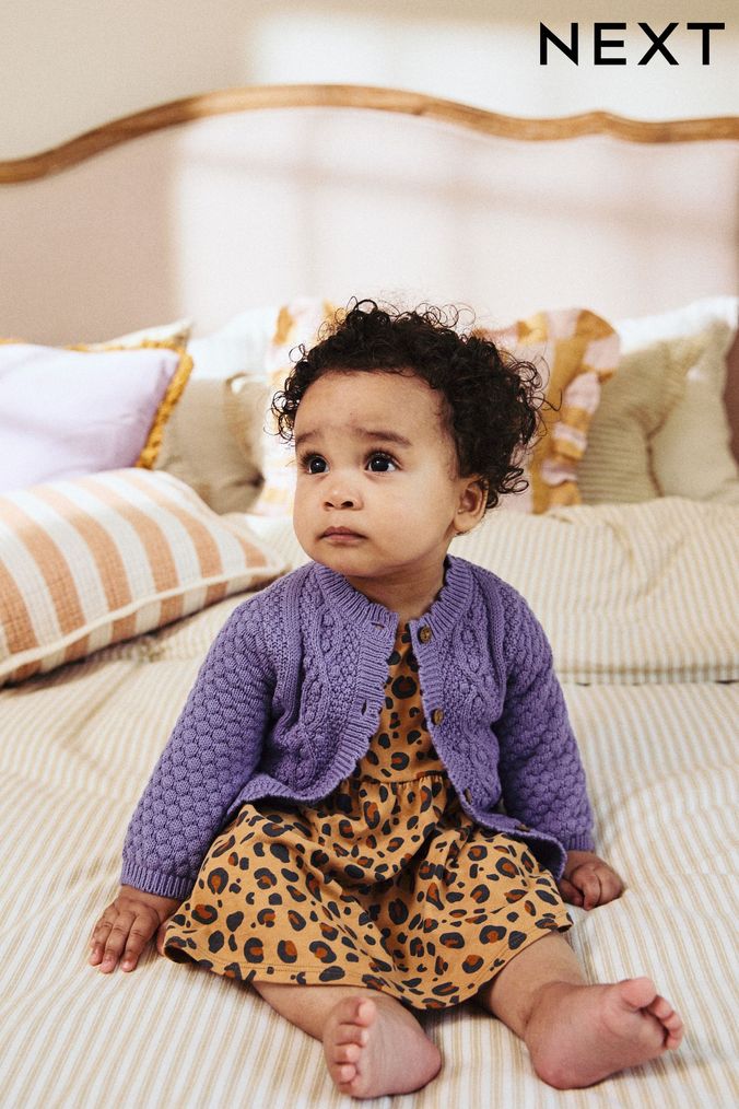 Purple cardigan baby girl new arrivals