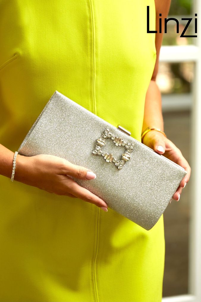 Silver prom bag clearance