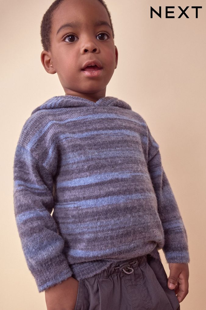 Boys knitted hoodie 2025