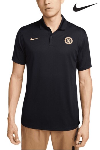 Nike Black Chelsea Victory Polo Shirt (K82804) | £40