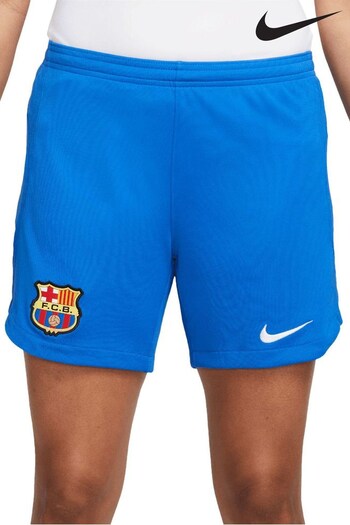 Nike Blue Barcelona Away Stadium Shorts (K82805) | £40