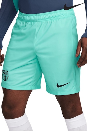 Nike Green Barcelona Third Stadium Shorts (K82810) | £40