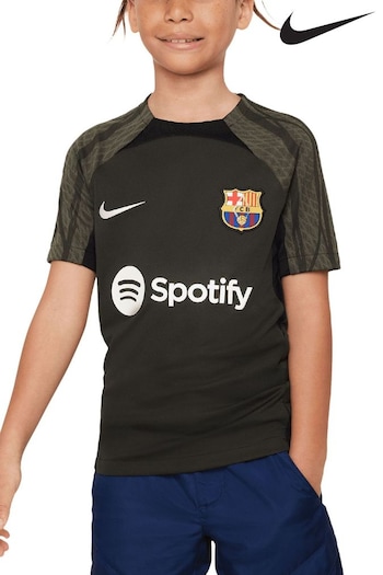Nike Brown Barcelona Strike Training Top Kids (K82819) | £38