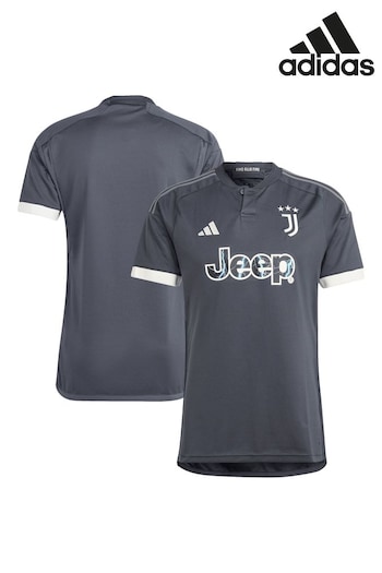 adidas Grey Juventus Third Shirt 2023-24 (K82955) | £80
