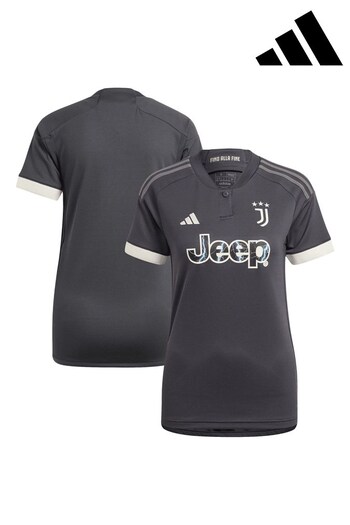 adidas Grey Juventus Third Shirt 2023-24 (K82980) | £80