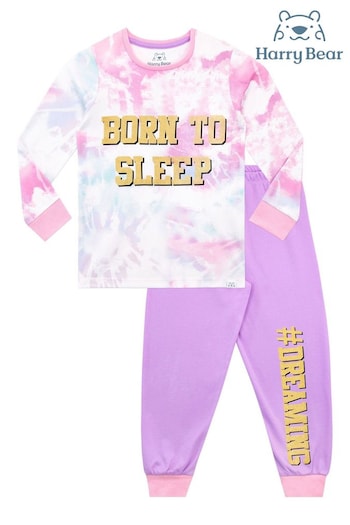 Harry Bear Purple Dreaming Pyjamas (K83003) | £18
