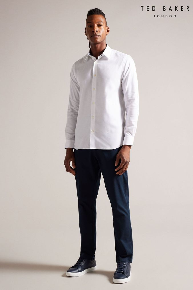 Ted baker white dress shirt sales