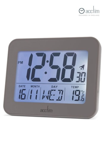 Acctim Clocks London Sky Otto LCD Alarm Clock (K83145) | £28