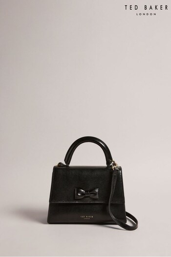 Ted Baker Baelli Black Bow Detail Mini Top Handle Bag (K83184) | £110