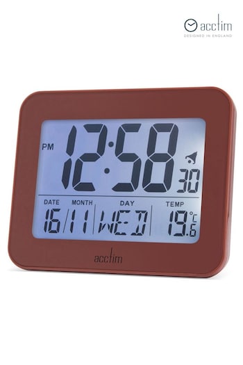 Acctim Clocks Spice Otto LCD Alarm Clock (K83189) | £28