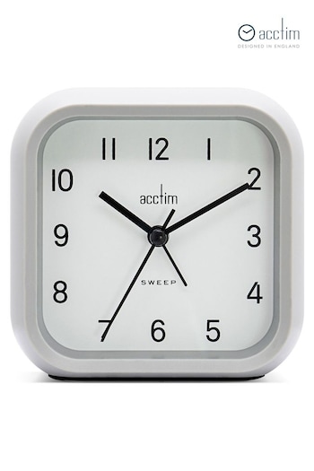 Acctim Clocks Light Grey Alarm Clock (K83191) | £28