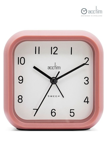 Acctim Clocks Soft Coral Alarm Clock (K83195) | £28