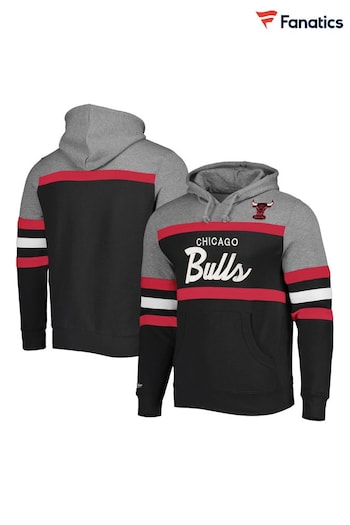 Fanatics Black NBA Chicago Bulls Head Coach Hoodie (K83211) | £90