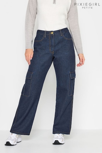 PixieGirl Petite Blue Utility Jeans (K83313) | £39