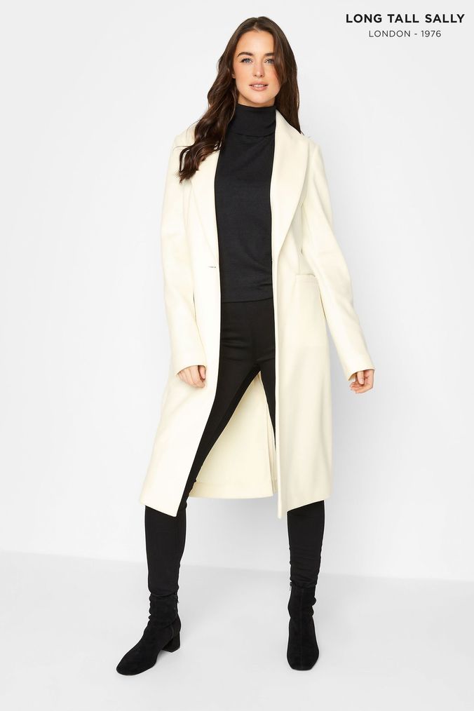 Cream coatigan top