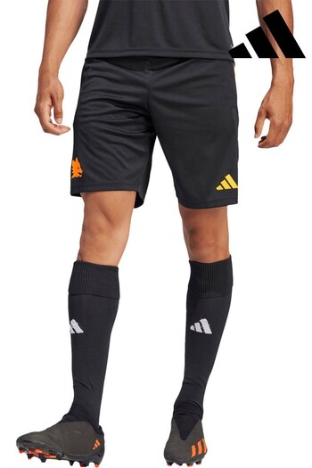 adidas Black AS Roma Training Shorts (K83419) | £38