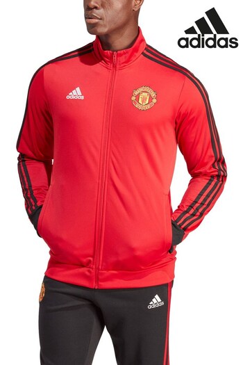 adidas Red Manchester United DNA Track Top (K83437) | £65
