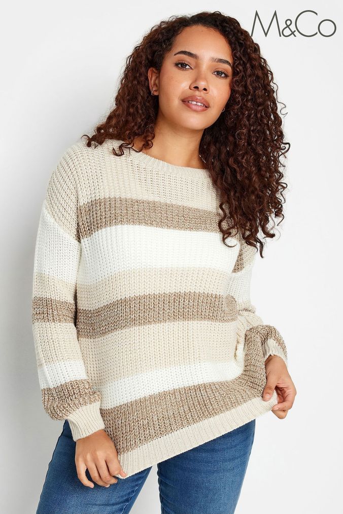 Ladies jumpers m and co hotsell