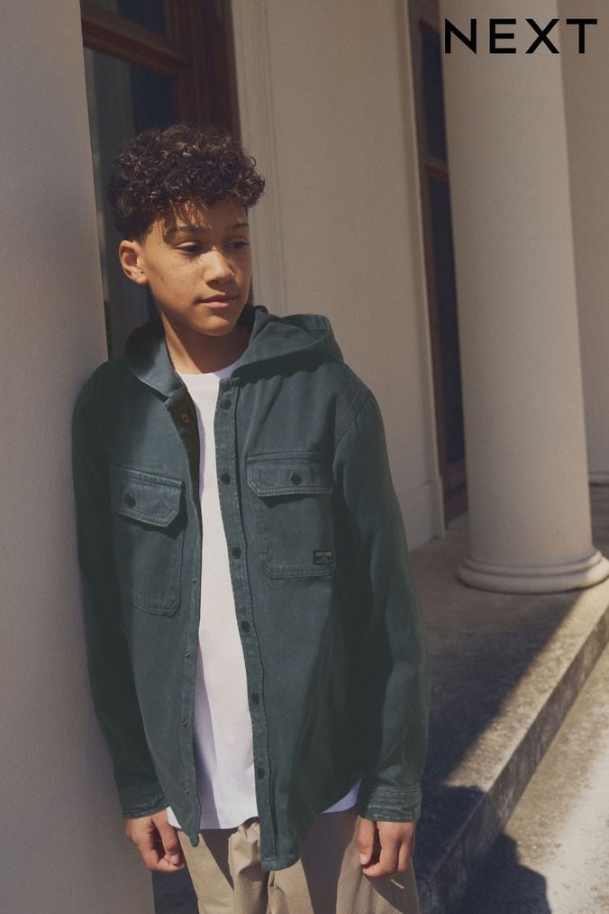 Next boys denim jacket discount
