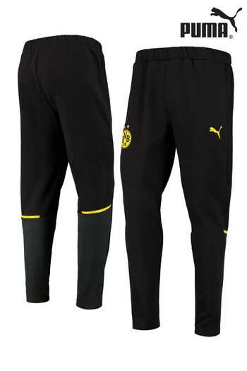 Puma Black Borussia Dortmund Casuals Joggers (K83828) | £60
