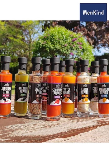 MenKind Hot Sauce and Rubs 12 Variety Pack (K83847) | £20