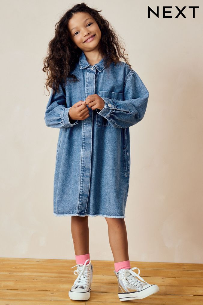 Next girls shirt dress shop