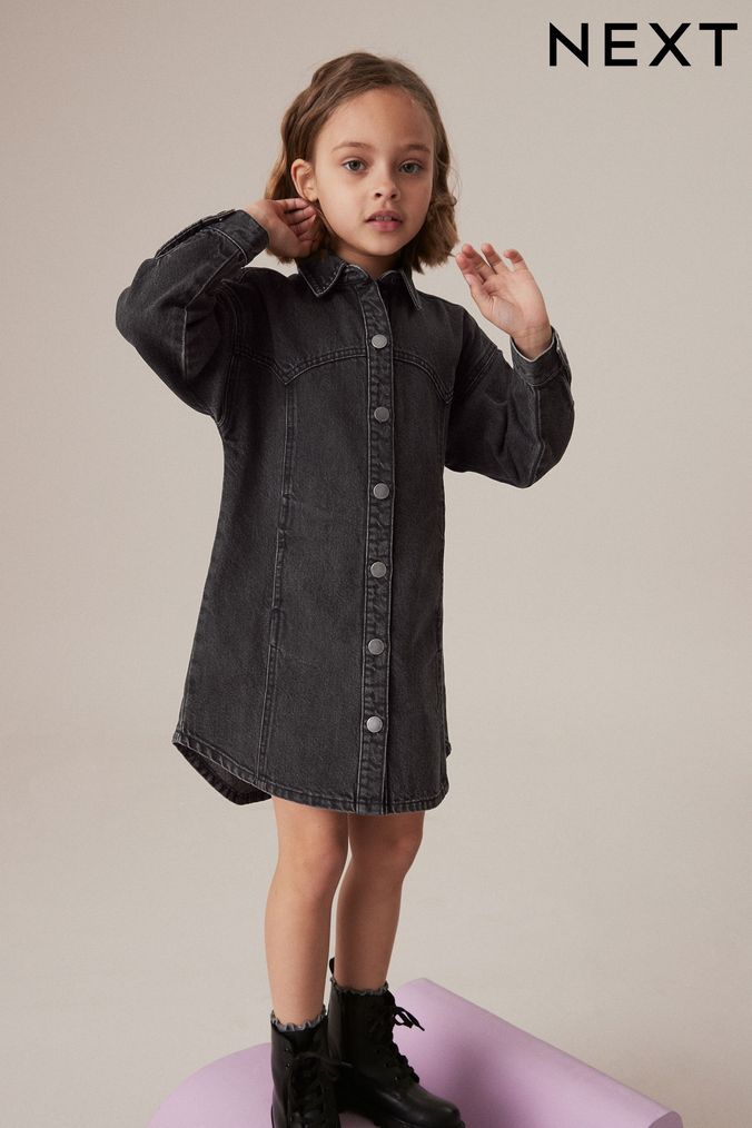 Buy Girls Denim Dresses Online Next UK
