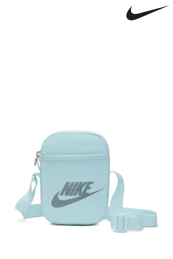 Nike Blue Small Heritage Crossbody Bag (1L) (K84187) | £23