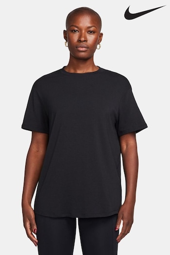 Nike Black One Relaxed Short Sleeve Top (K84376) | £33