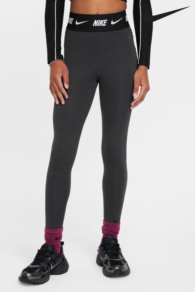 Nike training power leggings in mint tulle mesh hot sale