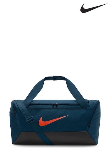 Nike Blue Small Brasilia 9.5 Training Duffel Bag (41L) (K84632) | £35