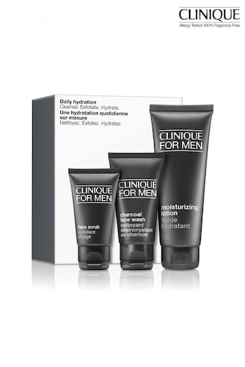 Clinique For Men Skincare Essentials Gift Set For Normal Skin Types (K84858) | £35