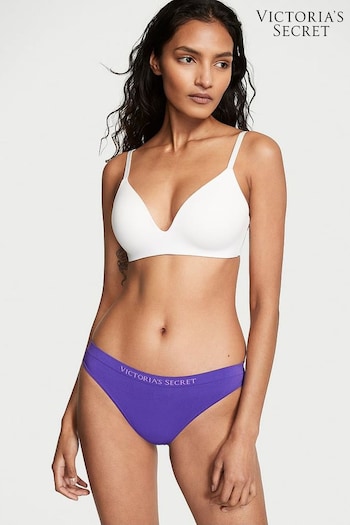 Victoria's Secret Purple Shock Smooth Thong Knickers (K84917) | £9